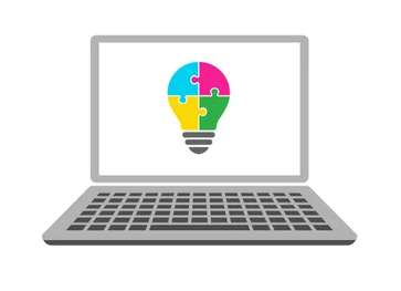 Visual of Computer Vision Recognizing an Image in Puzzle Fashion