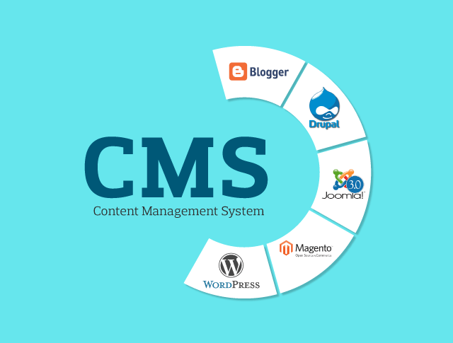 Visual of a few CMS Options which are Available