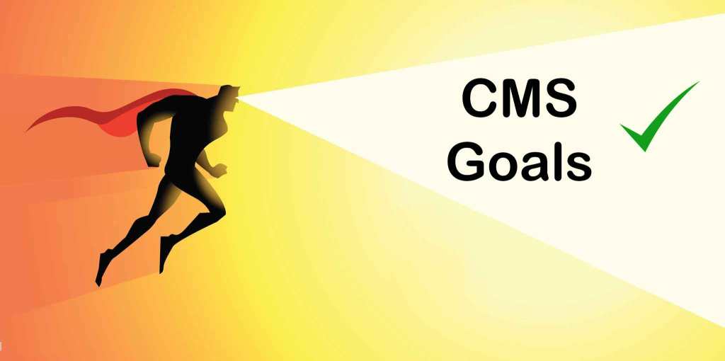 Visual of Enabling your CMS Goals via Focused Determination