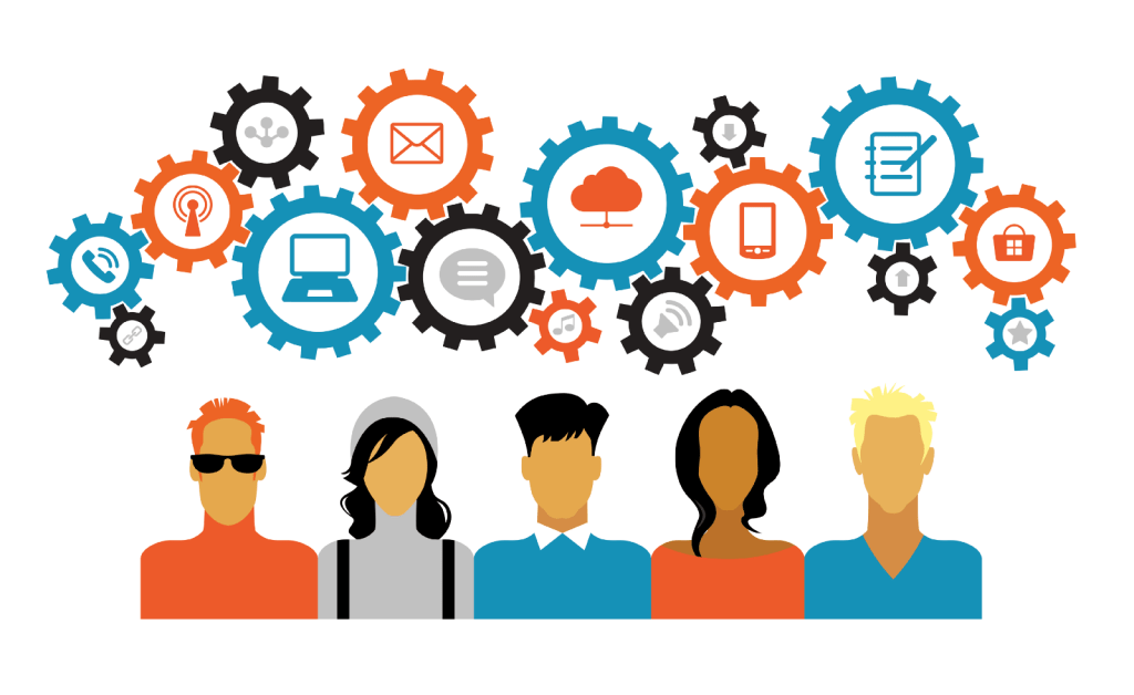 Visual of a Site's Functional Components which Suggest Predictable User Actions