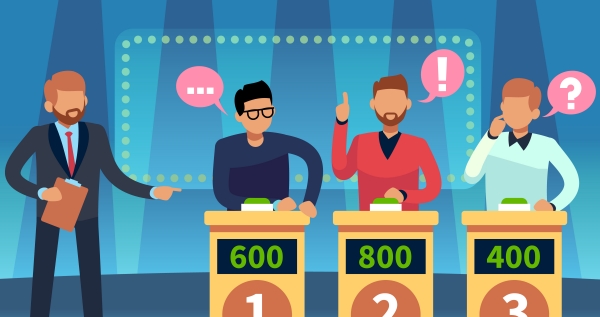 Visual of Understandability of Site Content Being Handled like a Game Show (What NOT to do)